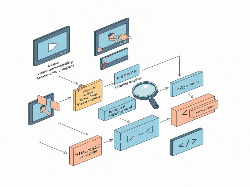 Video2Code pipeline diagram