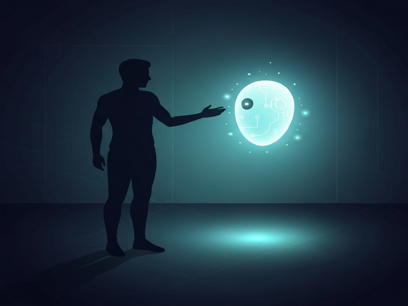 AI companion concept illustration