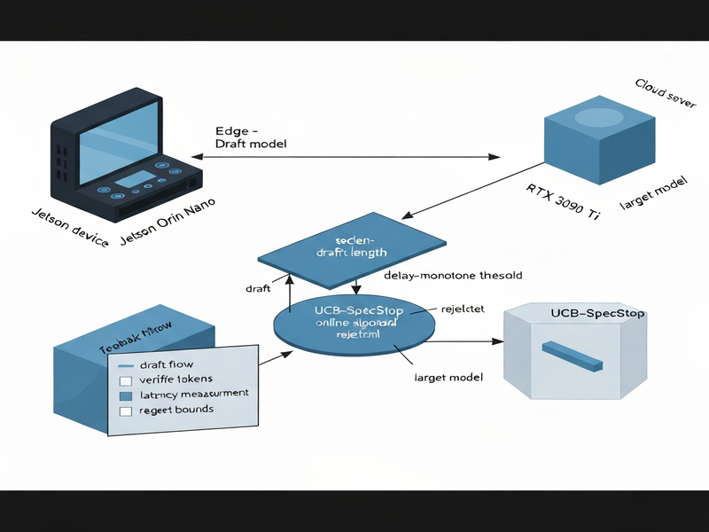 Diagram of Delay‑Adaptive Speculation Control architecture