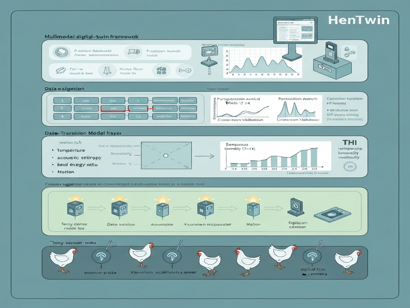 HenTwin digital twin illustration