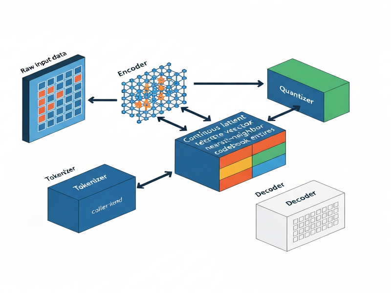 Illustration of VQ‑bench composable pipeline